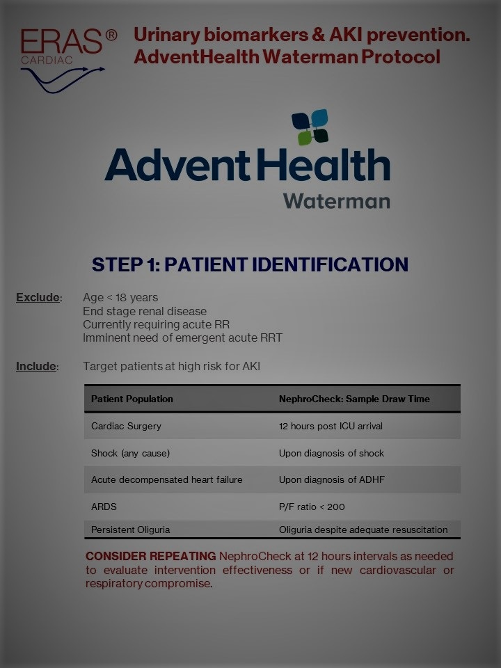 AdventHealth Watermark AKI Protocol